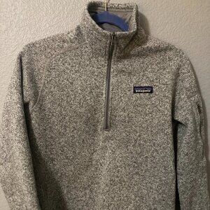 Grey Patagonia- Better Sweater 1/4-Zip Fleece